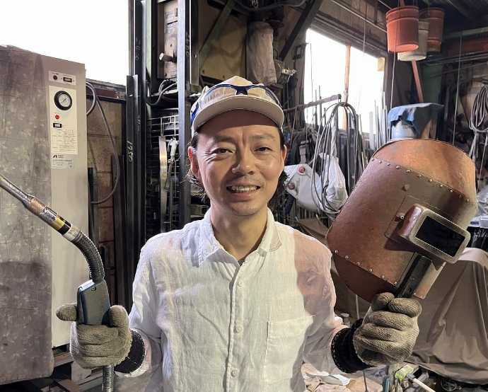 アイアン手すりのお店「はな工房」の特徴：アイアン職人が直接お客さまとやり取りします