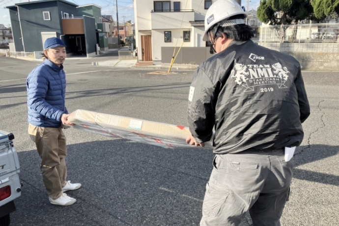 アイアン手すり(手摺)のお店「はな工房」-発送と梱包配送費について(しっかりと梱包して運送業者へ引き渡します)